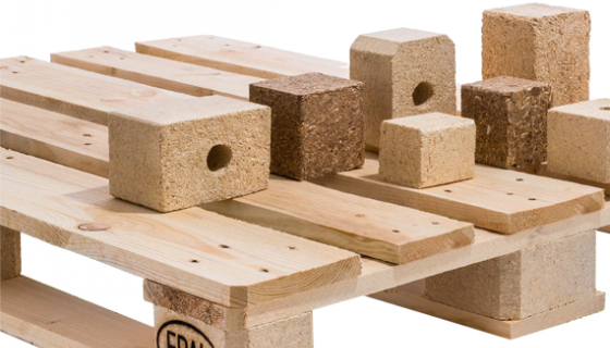 Pallet Block Factory ( Use Recycle Wood )
